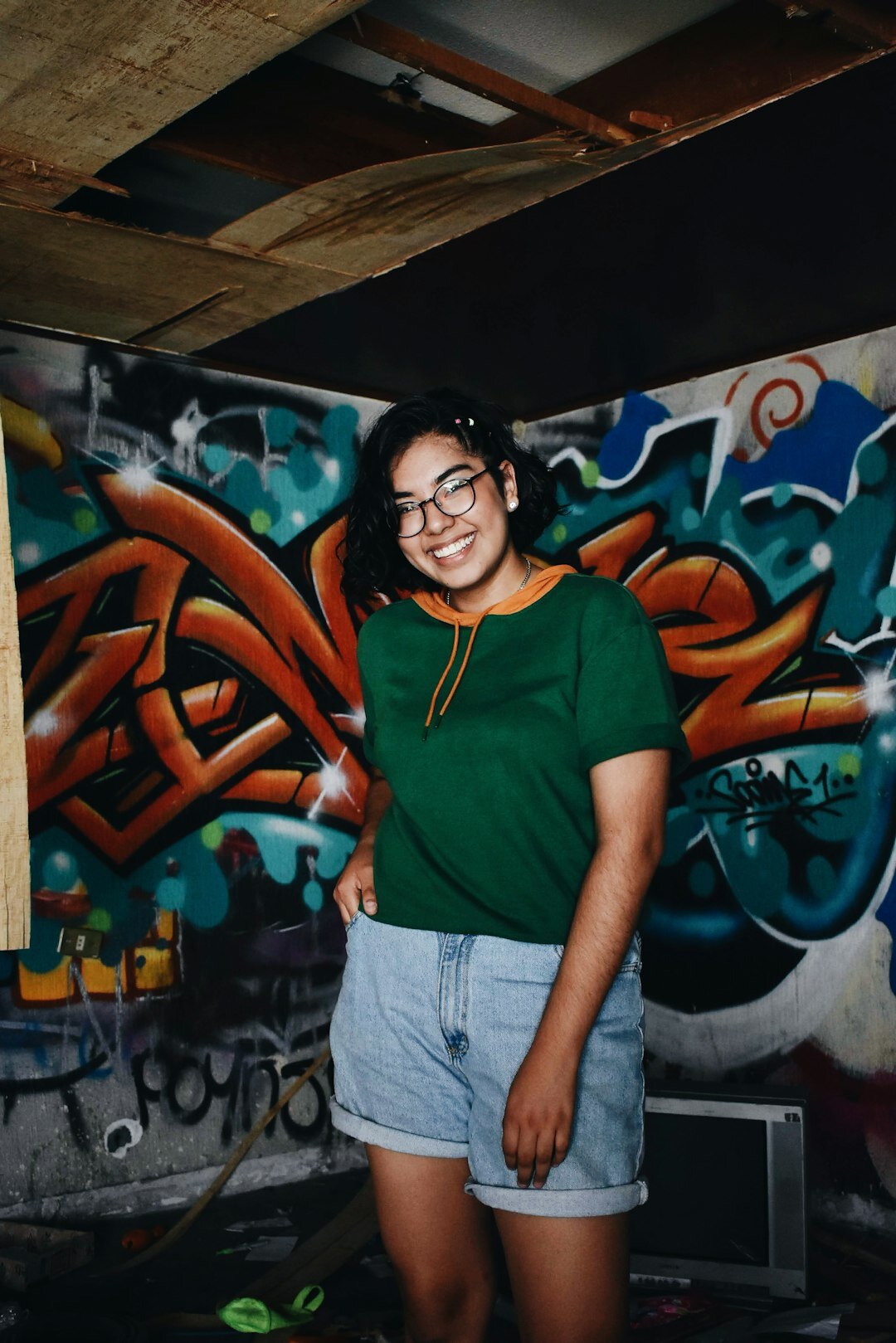 Studio portrait of a Mexican woman data science instructor smiling