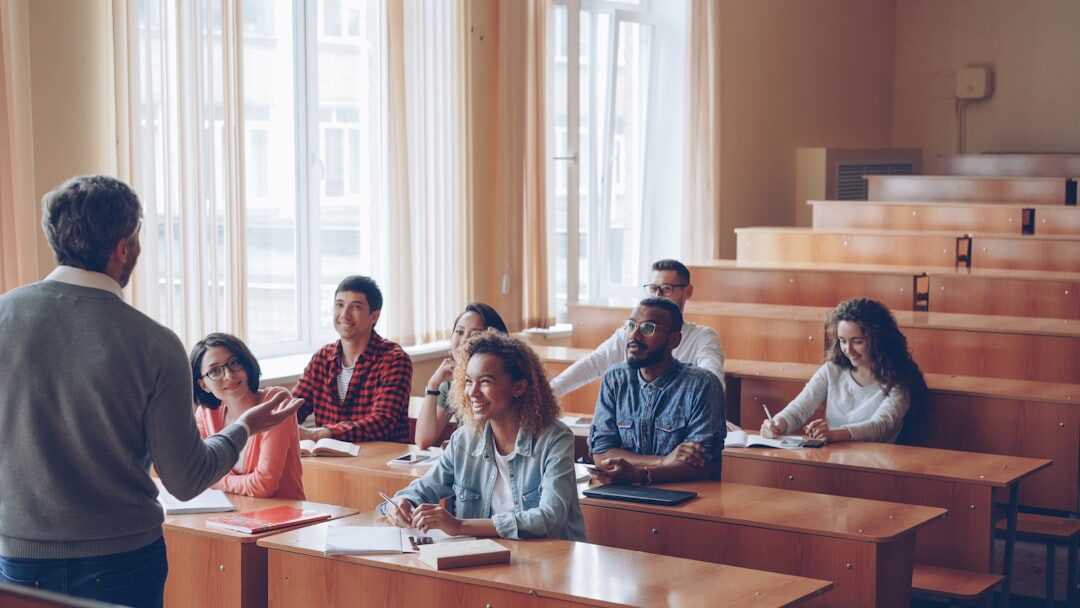 group discussion in classroom