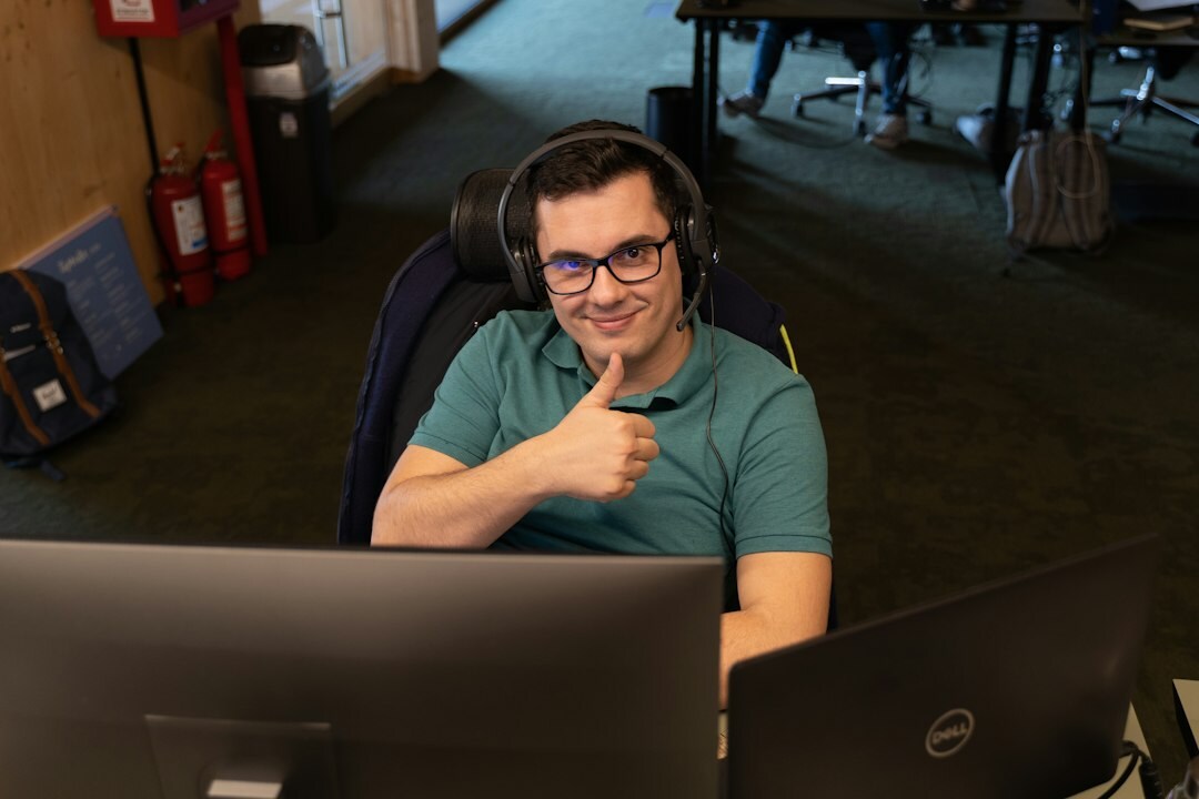 person achieving coding goal