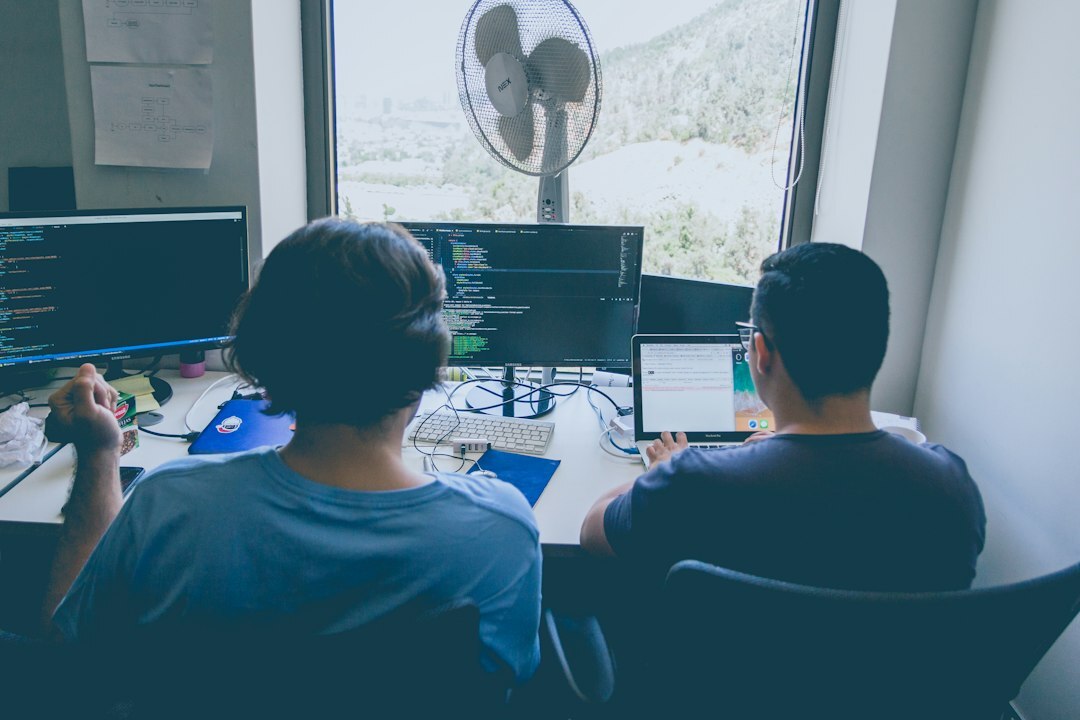 group of programmers collaborating